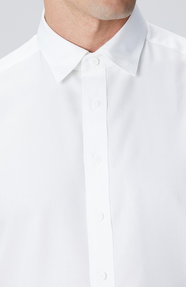  Network Erkek Beyaz Lyocell Gömlek