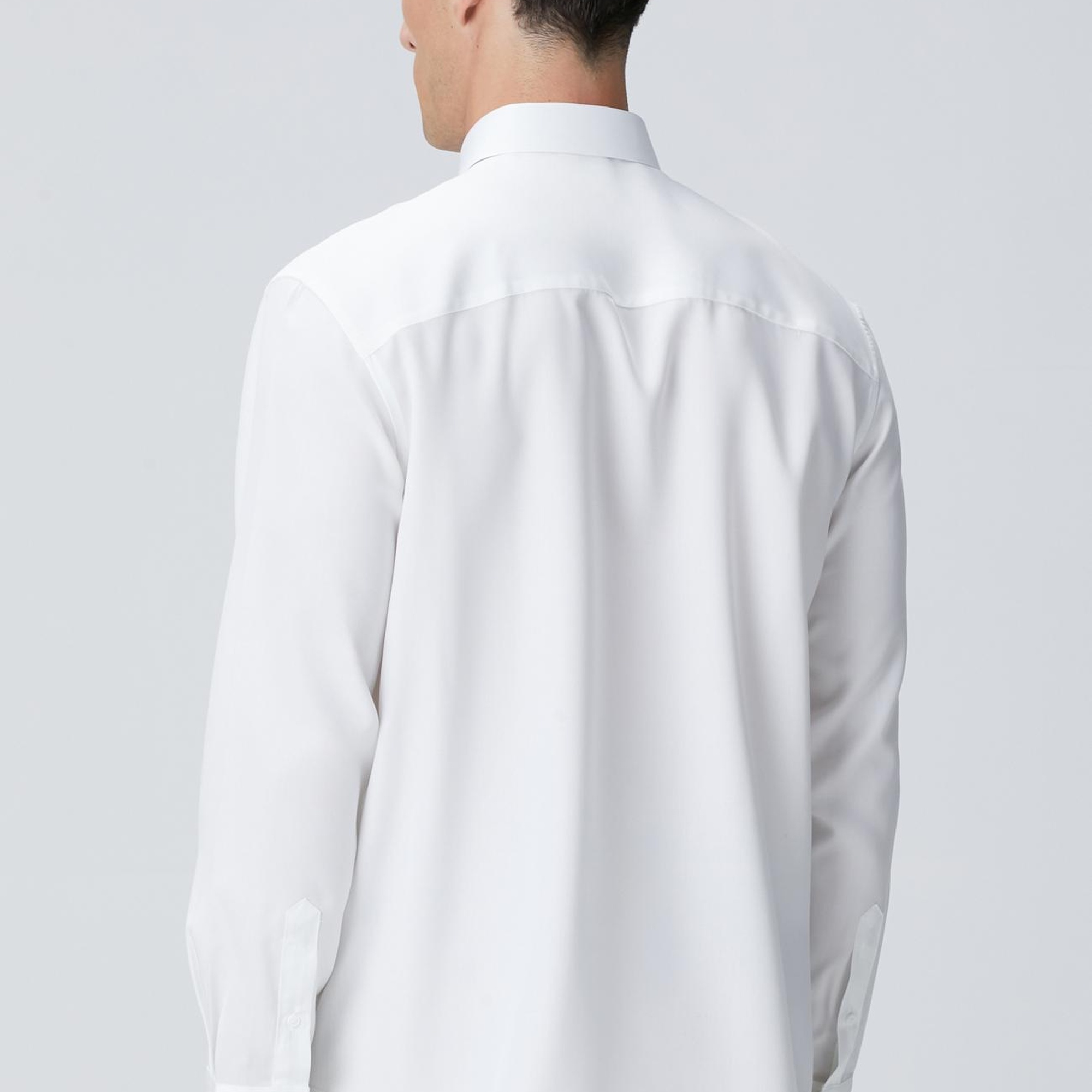 Network Erkek Beyaz Lyocell Gömlek