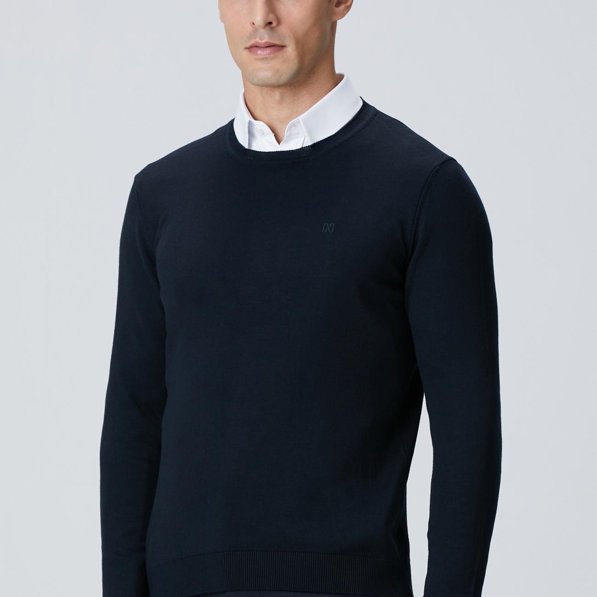 Network Erkek Lacivert Basic Kazak