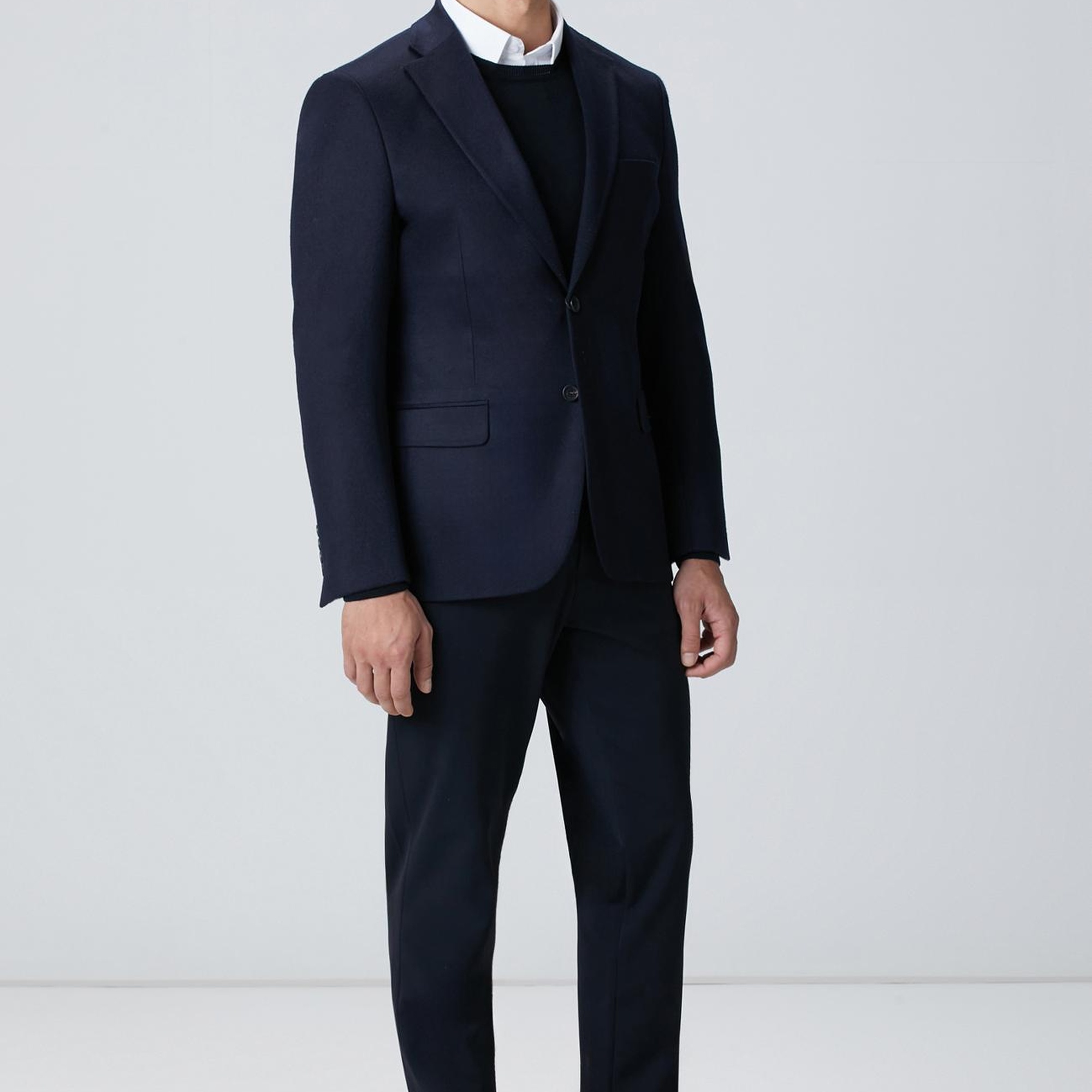 Network Erkek Lacivert Basic Kazak