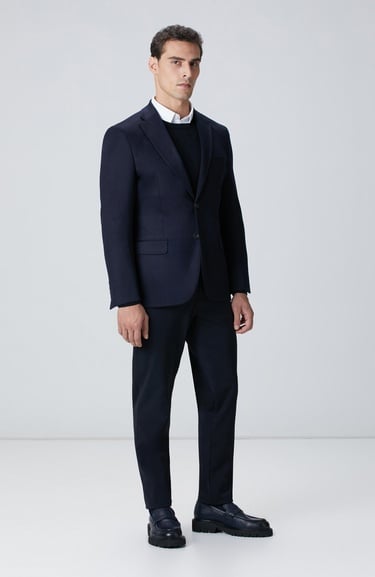  Network Erkek Lacivert Basic Kazak