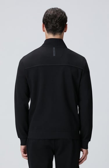  Network Erkek N-Tech Siyah Scuba Sweatshirt