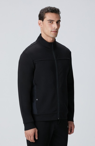 Network Erkek N-Tech Siyah Scuba Sweatshirt