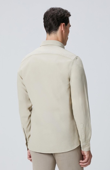  Network Erkek Vizon Comfort Fit Petek Desen Parça Boya Gömlek