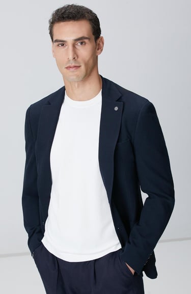  Network Erkek Lacivert Blazer Ceket