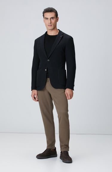  Network Erkek Kahverengi Jogger Pantolon