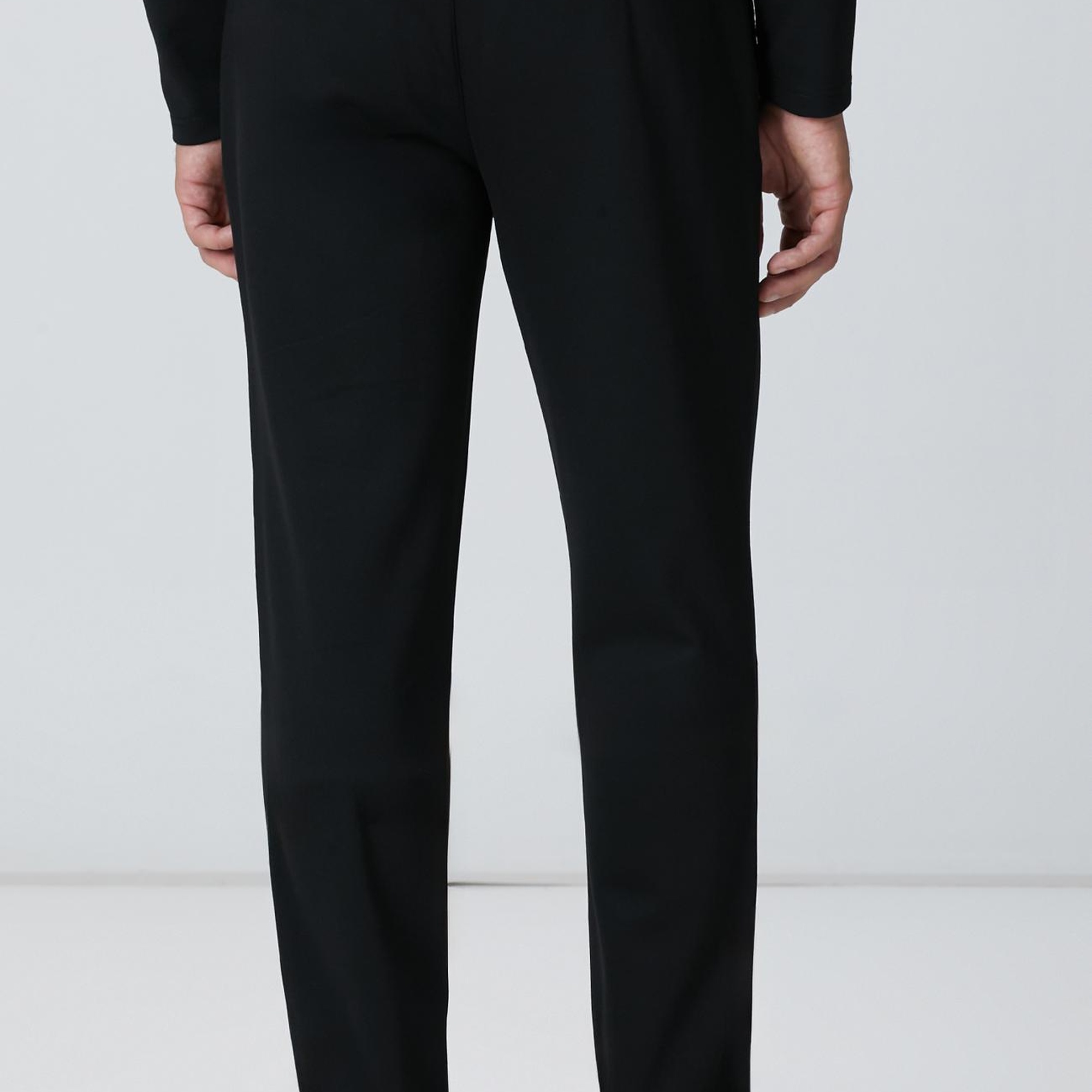 Network Erkek Siyah Jogger Örme Pantolon