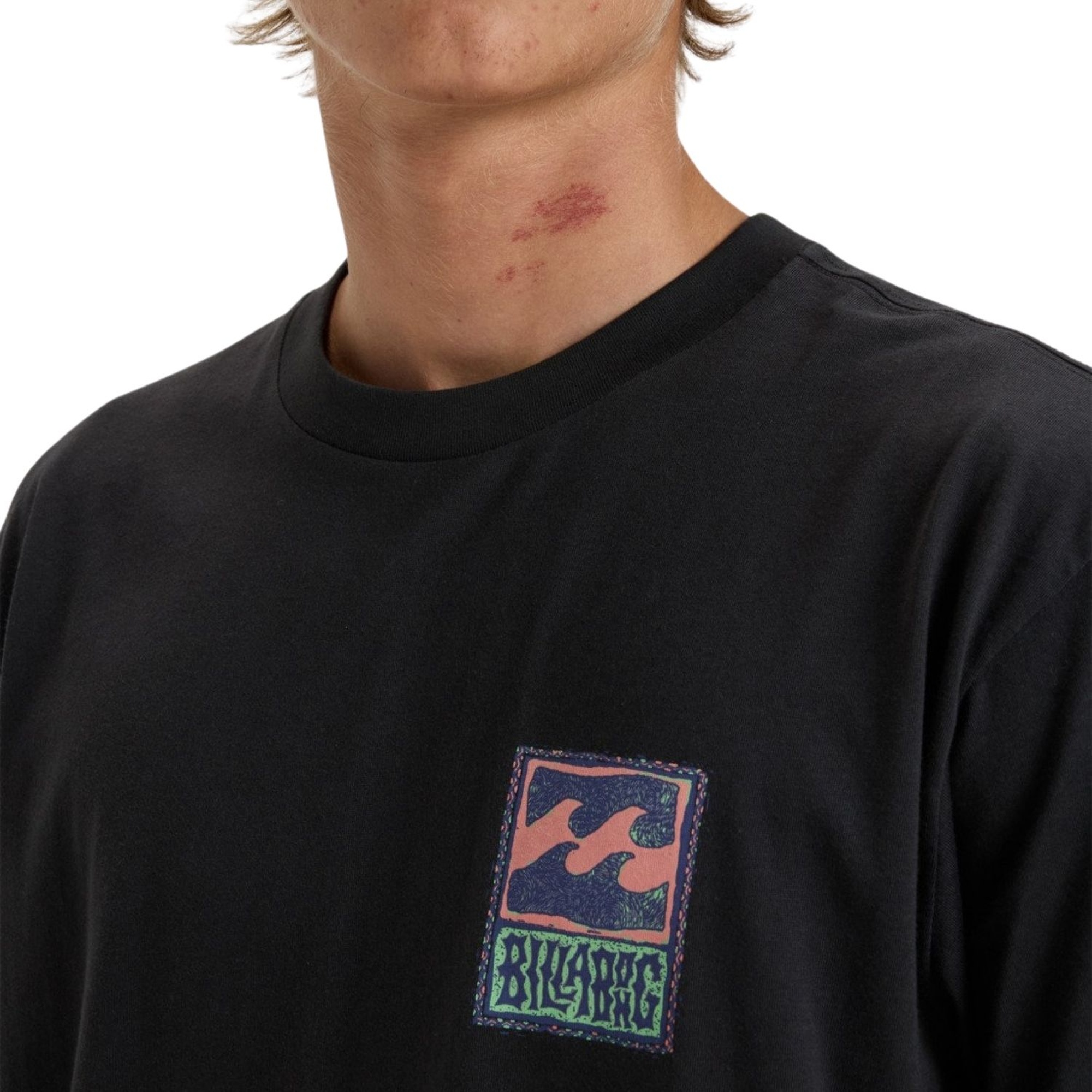 Billabong Stamp Ss Erkek Siyah Tişört