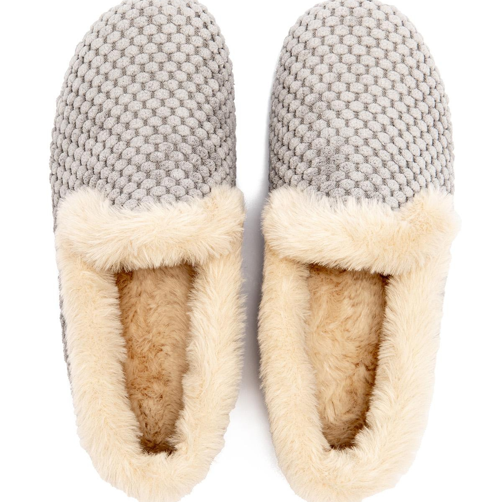 Nicole Kadın Ev Ayakkabısı Gri 37/41