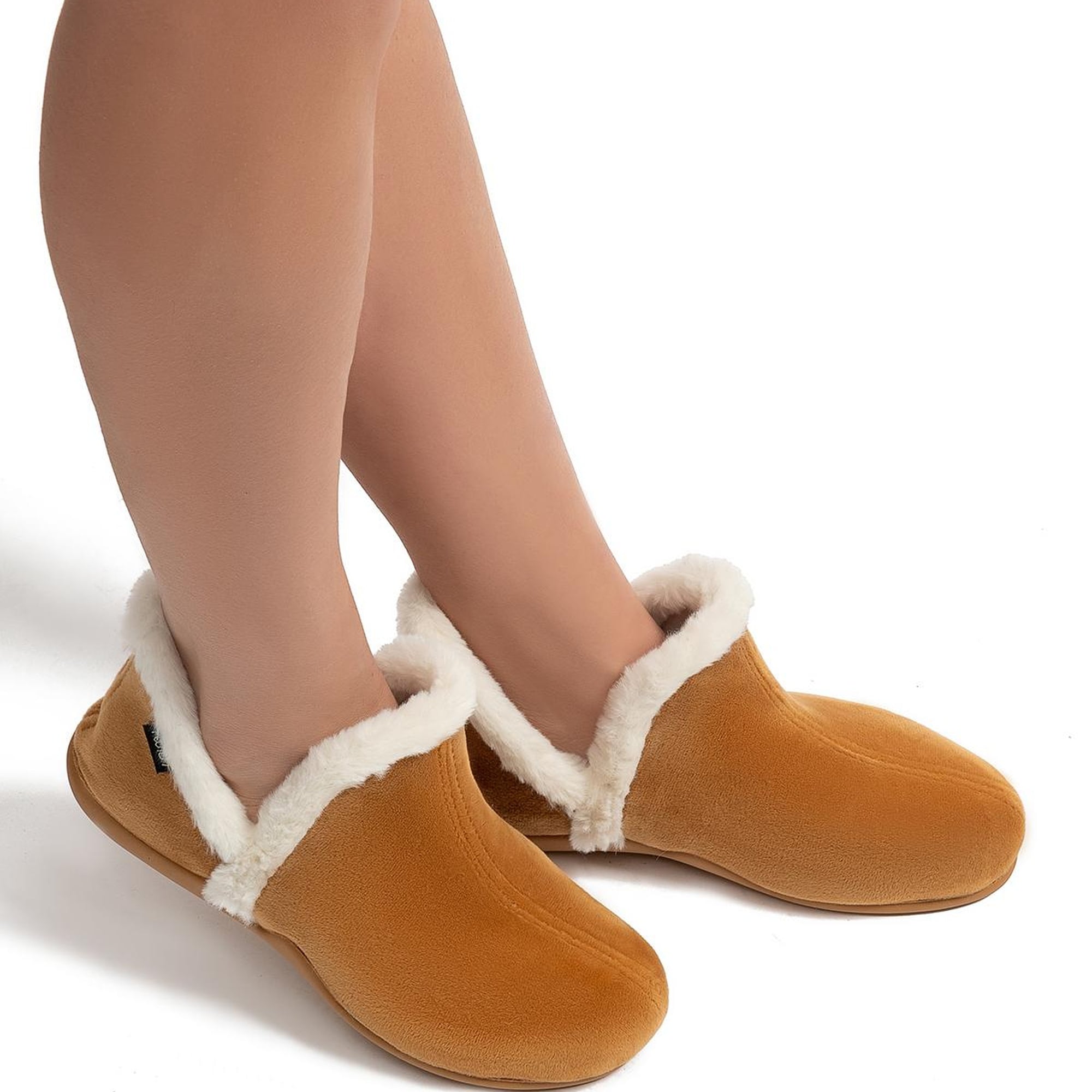 Groseto Kadın Ev Botu Koyu Bej 37/41