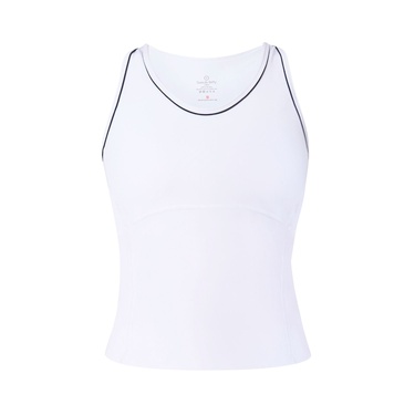  Sweaty Betty Pro Racket Power Kadın Beyaz Tank Top