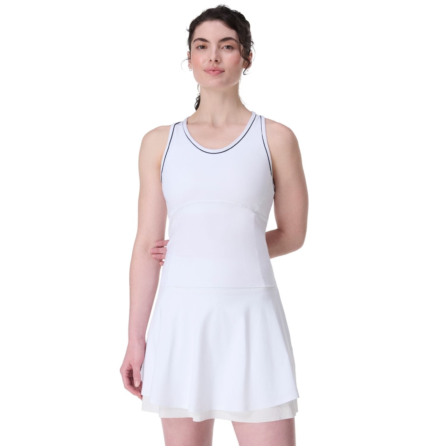  Sweaty Betty Pro Racket Power Kadın Beyaz Tank Top