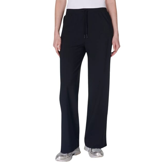  Sweaty Betty Explorer Wide Leg 30 Trouser Kadın Siyah Pantolon