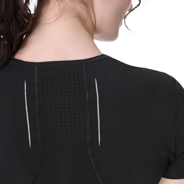  Sweaty Betty Zero Gravity Race Fit Tee Kadın Siyah Koşu Tişört