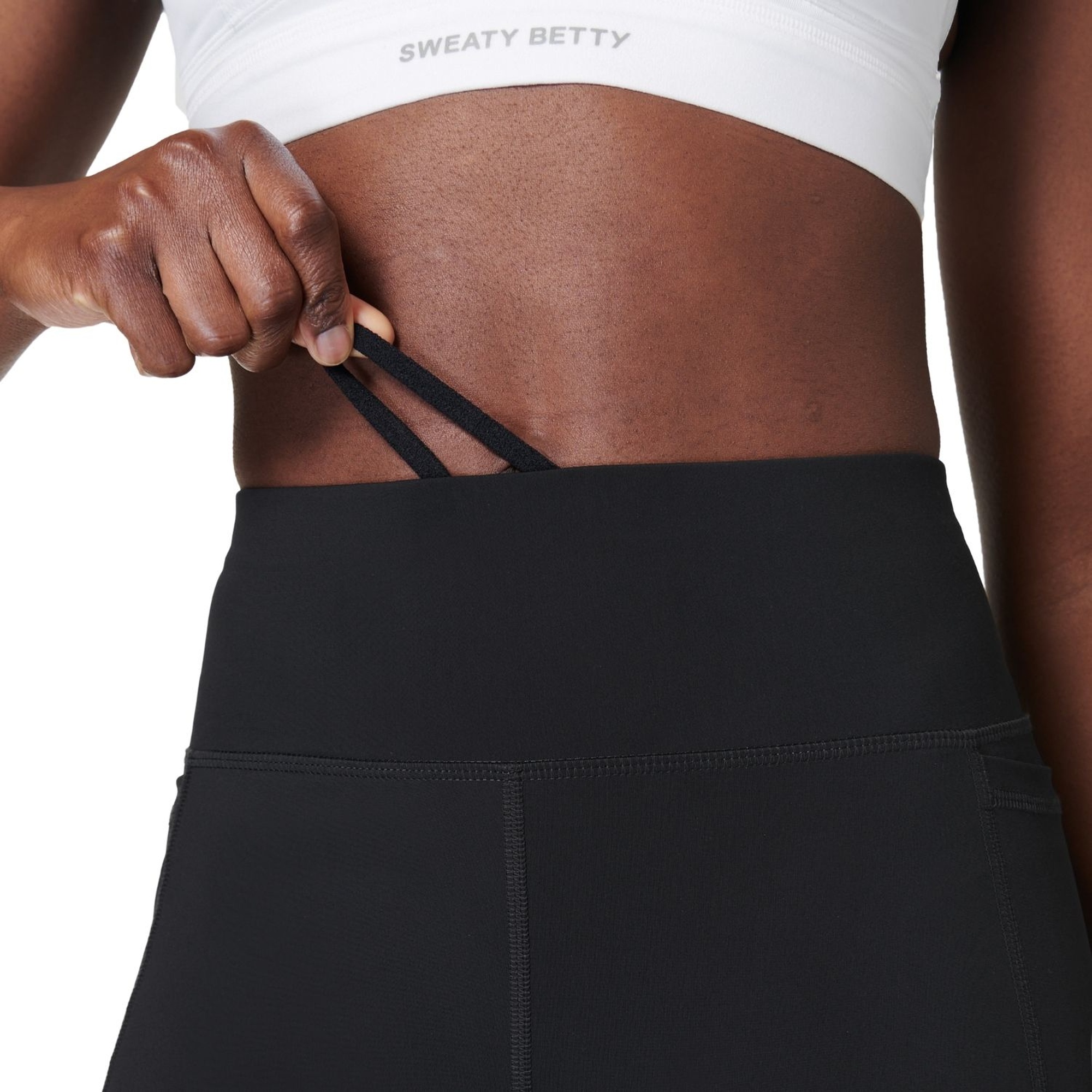 Sweaty Betty Zero Gravity 6 Running Short Kadın Siyah Koşu Şortu