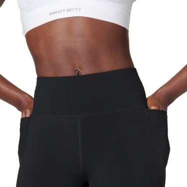  Sweaty Betty Zero Gravity 6 Running Short Kadın Siyah Koşu Şortu