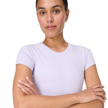  Sweaty Betty Athlete Seamless Workout T-shi Kadın Fitness Tişört