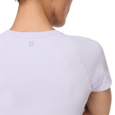  Sweaty Betty Athlete Seamless Workout T-shi Kadın Fitness Tişört