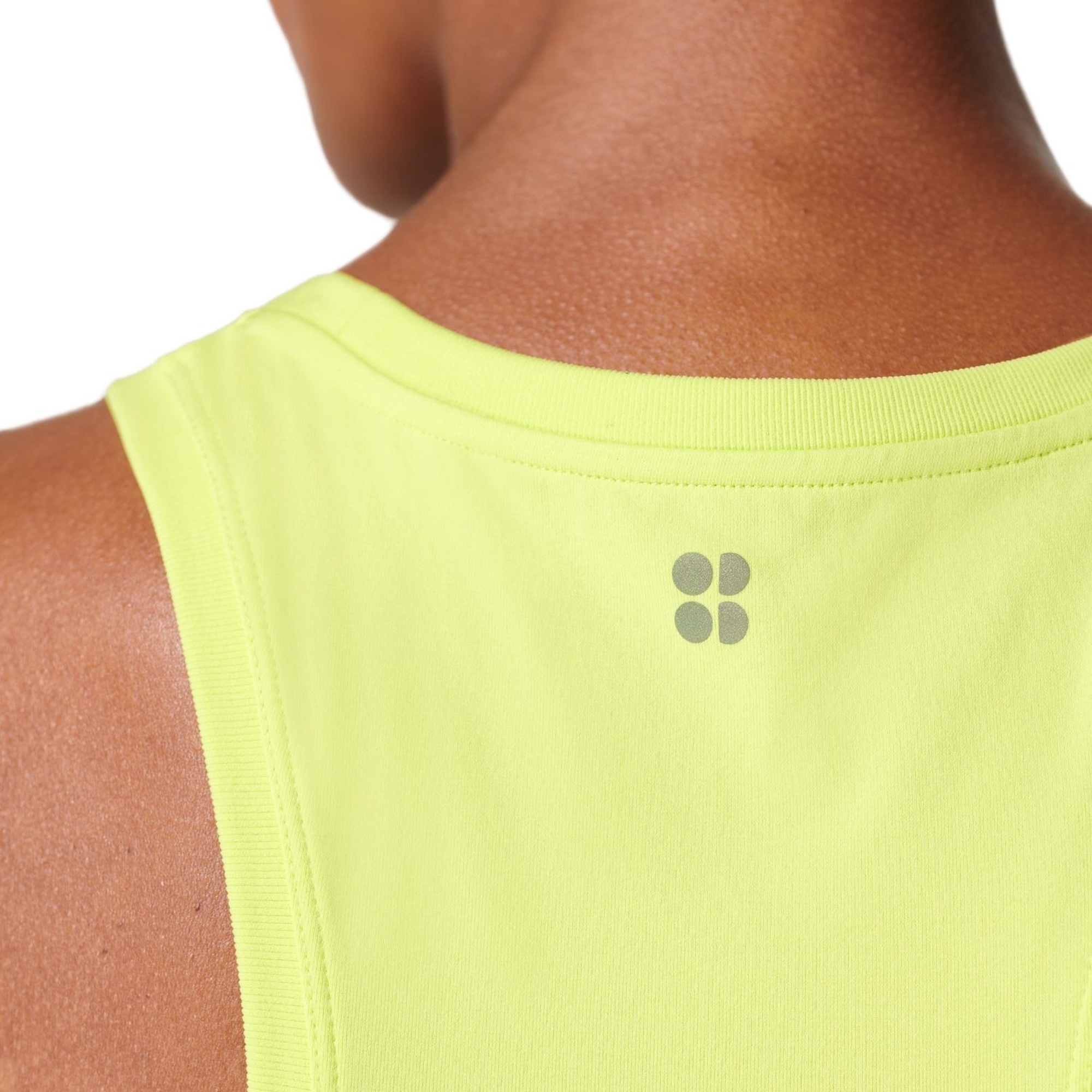 Sweaty Betty Athlete Seamless Workout Kadın Yeşil Tank Top