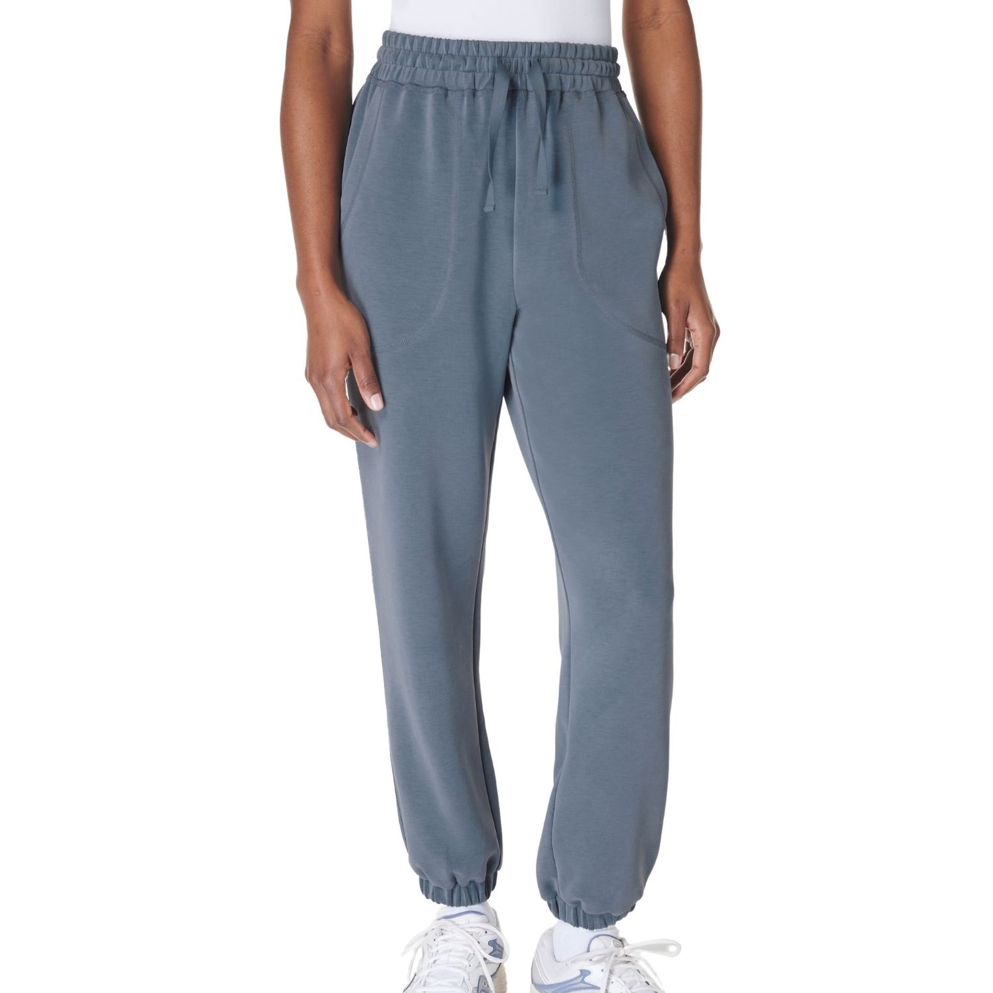 Sweaty Betty Sand Wash Cuffed Trouser Kadın Mavi Pantolon