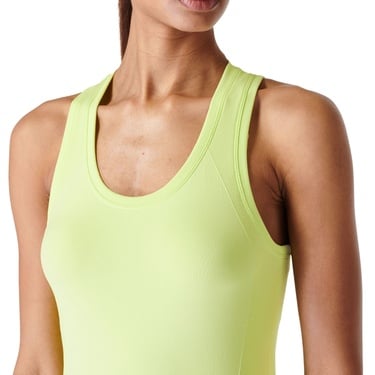  Sweaty Betty Athlete Seamless Workout Kadın Yeşil Tank Top