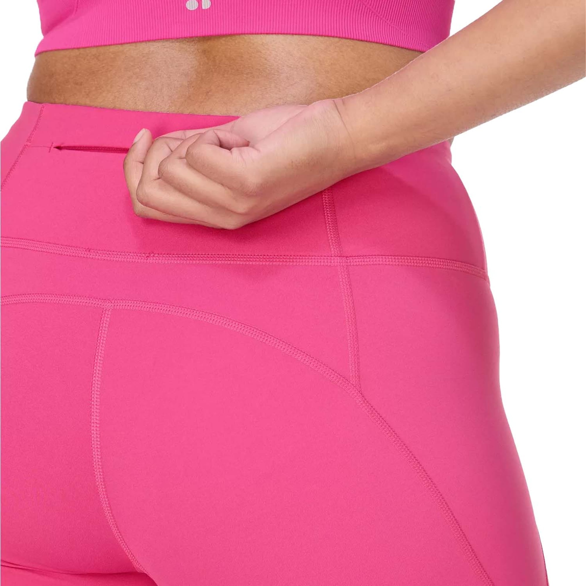 Sweaty Betty Power 6 Biker Shorts Kadın Pembe Koşu Şortu