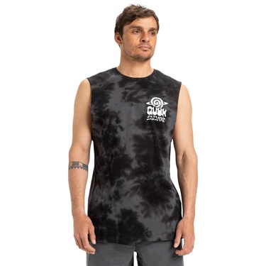  Quiksilver Td Cosmic Vibrations Muscle Erkek Siyah Tişört