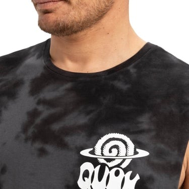  Quiksilver Td Cosmic Vibrations Muscle Erkek Siyah Tişört