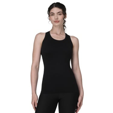  Sweaty Betty Athlete Seamless Workout Tank Kadın Siyah Fitness Tişört