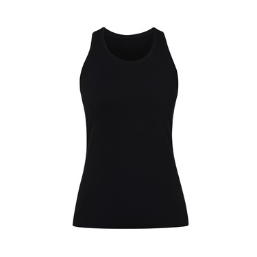  Sweaty Betty Athlete Seamless Workout Tank Kadın Siyah Fitness Tişört