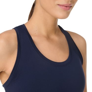  Sweaty Betty Athlete Crop Seamless Workout Kadın Mavi Fitness Tişört
