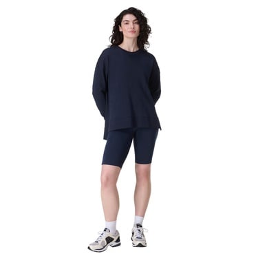  Sweaty Betty After Class Longline Kadın Mavi Sweatshirt