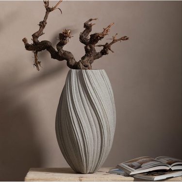  SPIRAL VAZO BEJ 30X52CM