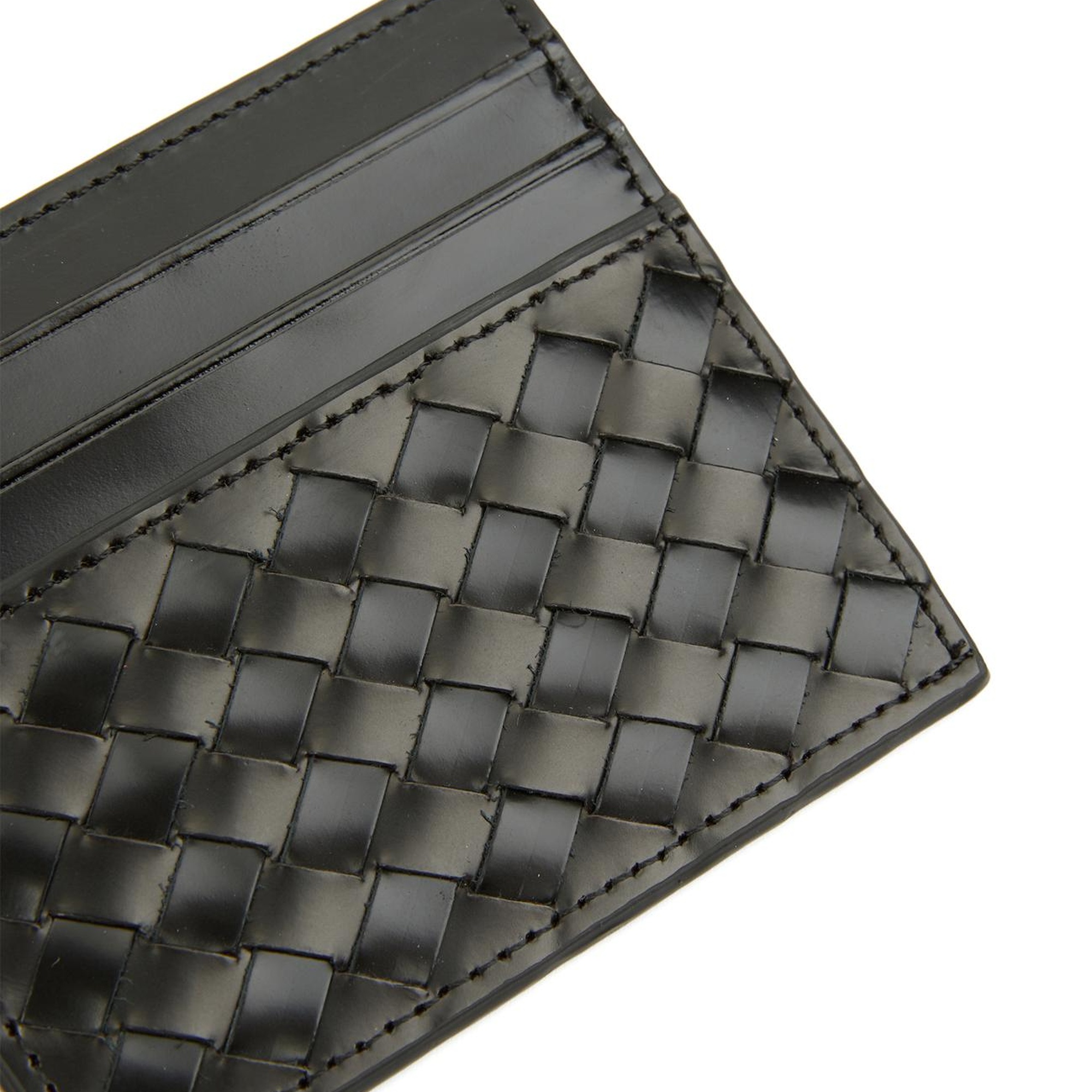 Network Erkek Siyah Örgü Desenli Kartlık