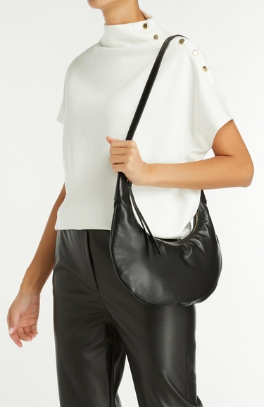  Network Kadın Siyah Deri Çanta