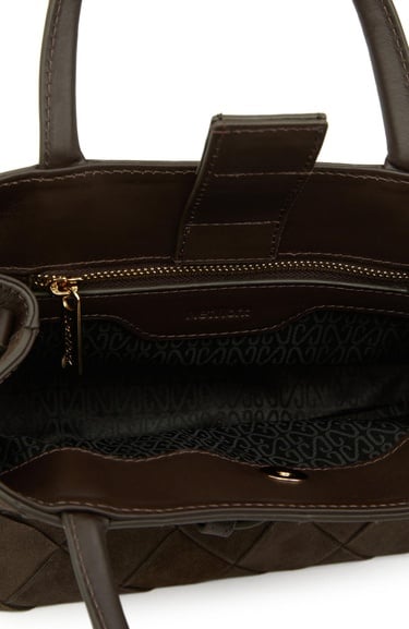  Network Kadın Antrasit Süet Çanta