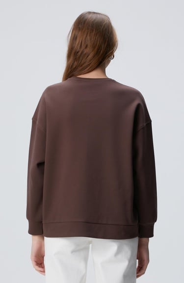  Network Kadın Kahverengi Sweatshirt