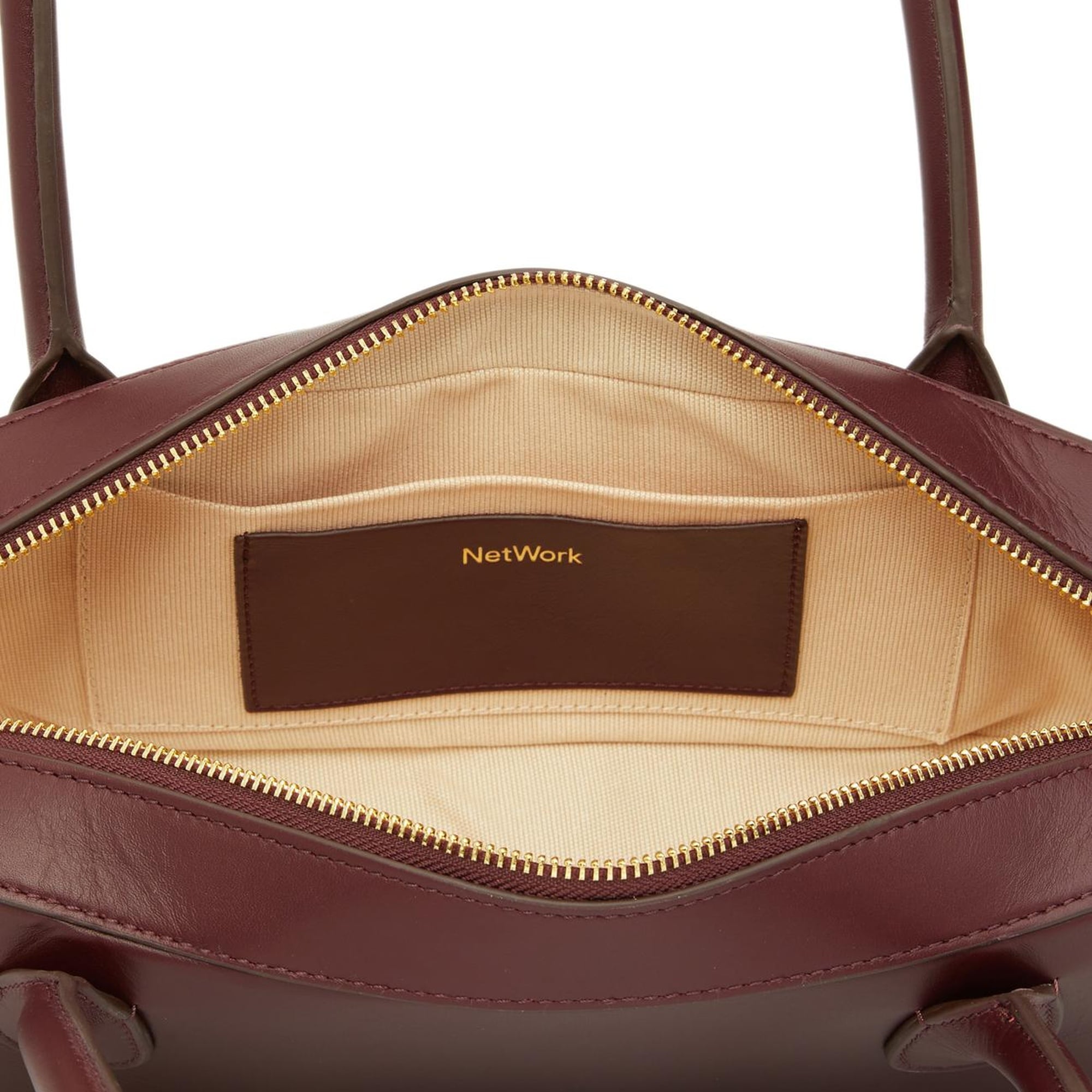 Network Kadın Bordo Deri Çanta