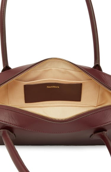  Network Kadın Bordo Deri Çanta