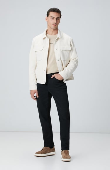  Network Erkek Bej  Baskılı Sweatshirt