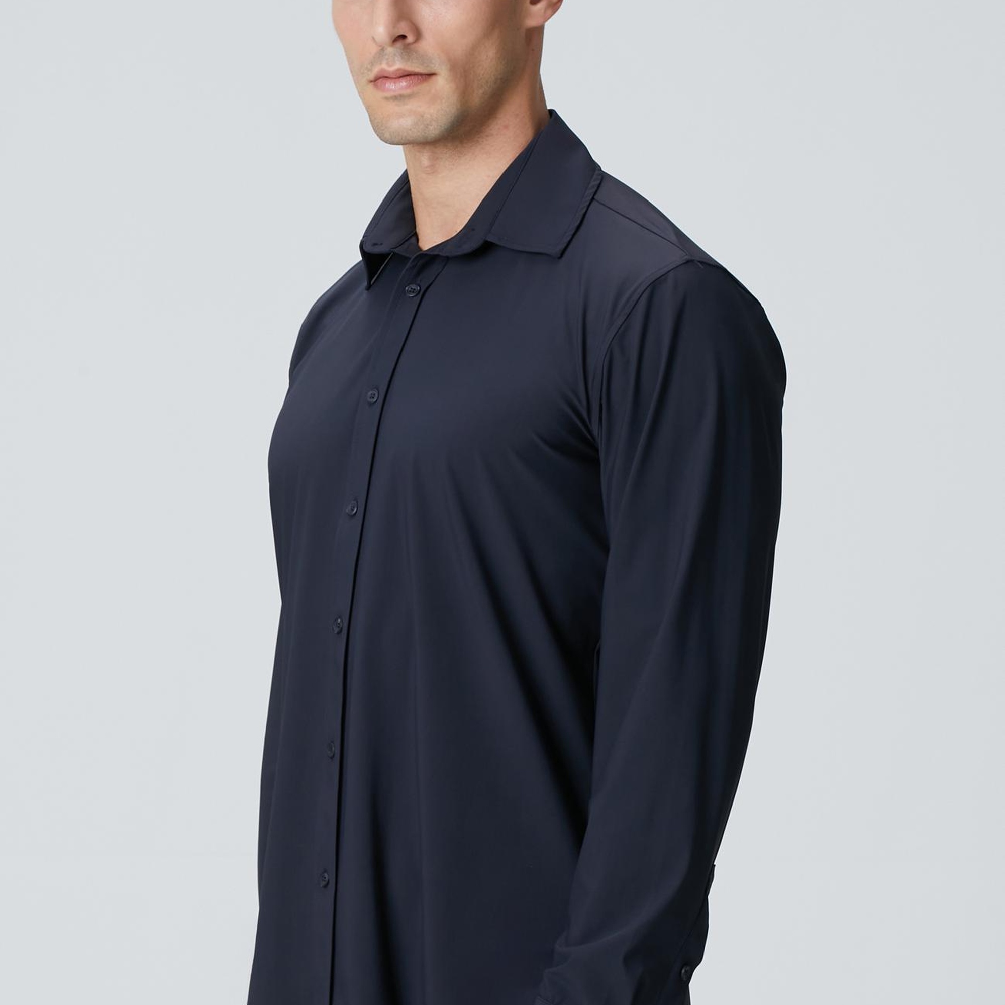 Network Erkek Lacivert Gömlek