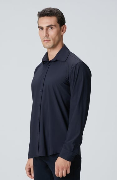  Network Erkek Lacivert Gömlek