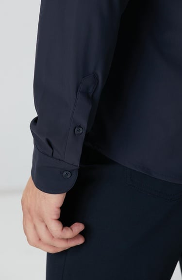  Network Erkek Lacivert Gömlek