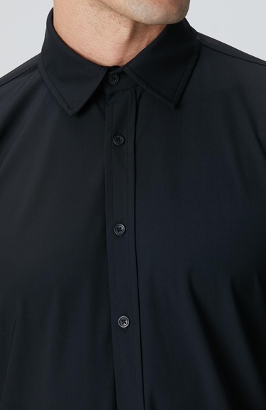  Network Erkek Siyah Gömlek