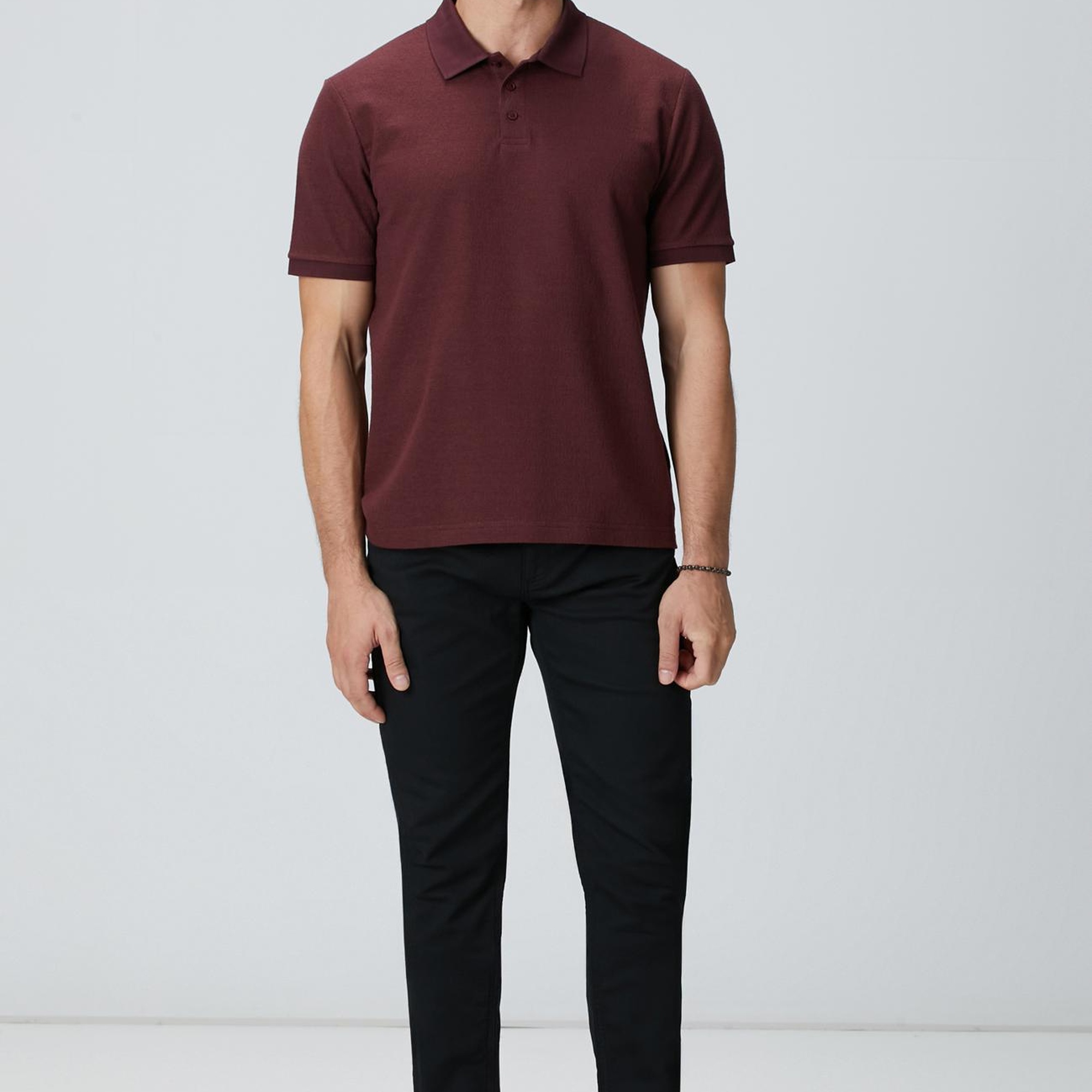 Network Erkek Siyah Casual Pantolon