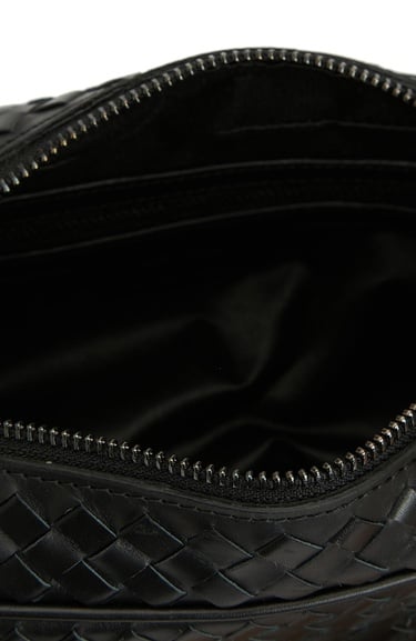  Network Erkek Siyah Deri Kozmetik Çantası