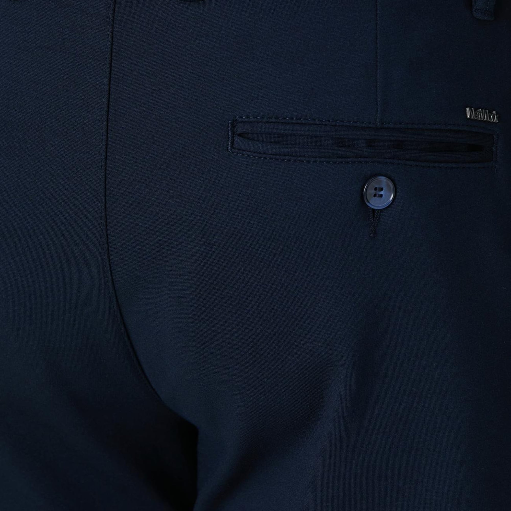 Network Erkek Lacivert Jogger Örme Pantolon