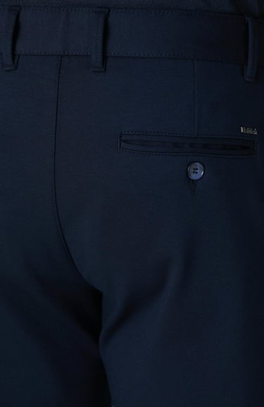  Network Erkek Lacivert Jogger Örme Pantolon