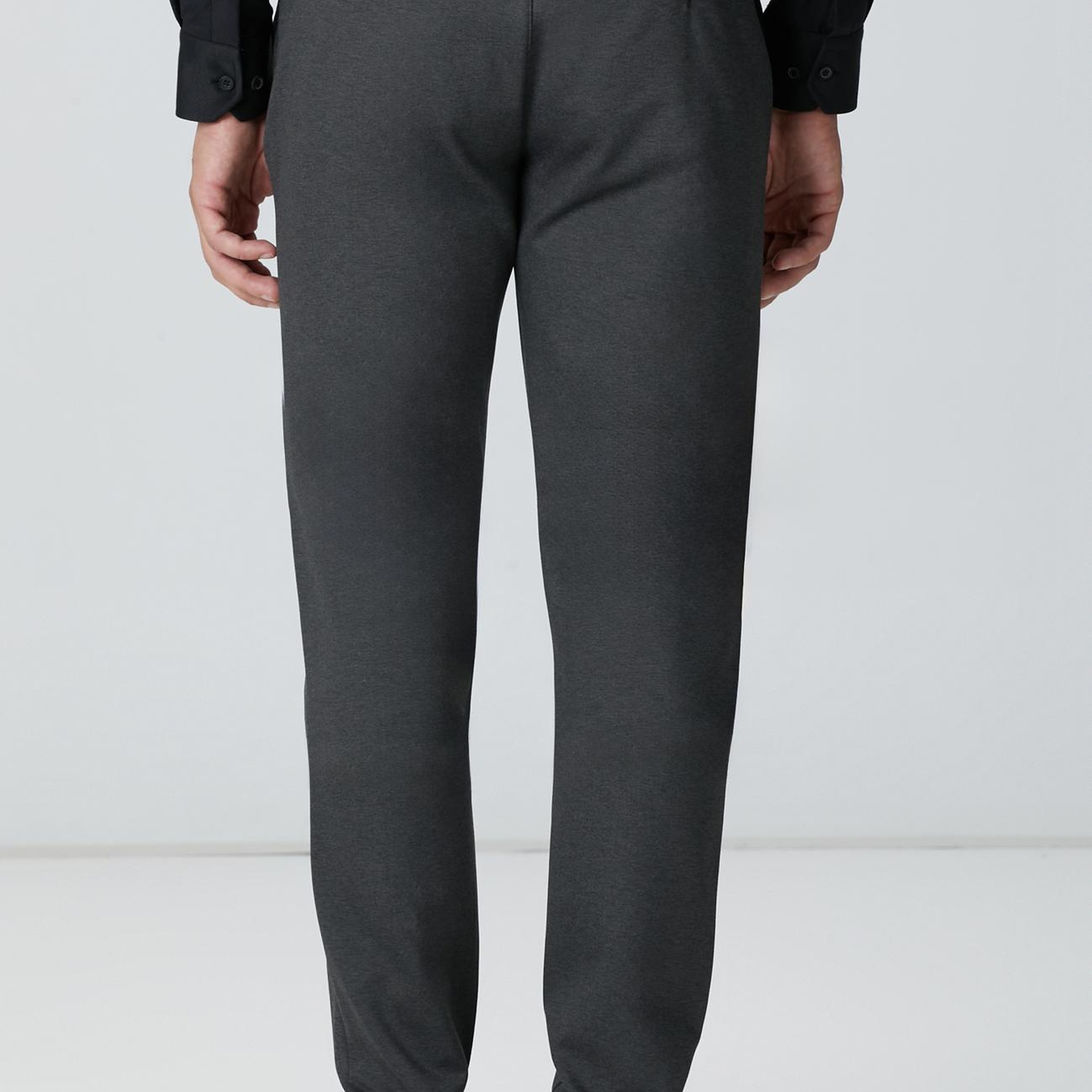 Network Erkek Antrasit Jogger Örme Pantolon