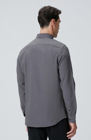  Network Erkek Antrasit Gömlek